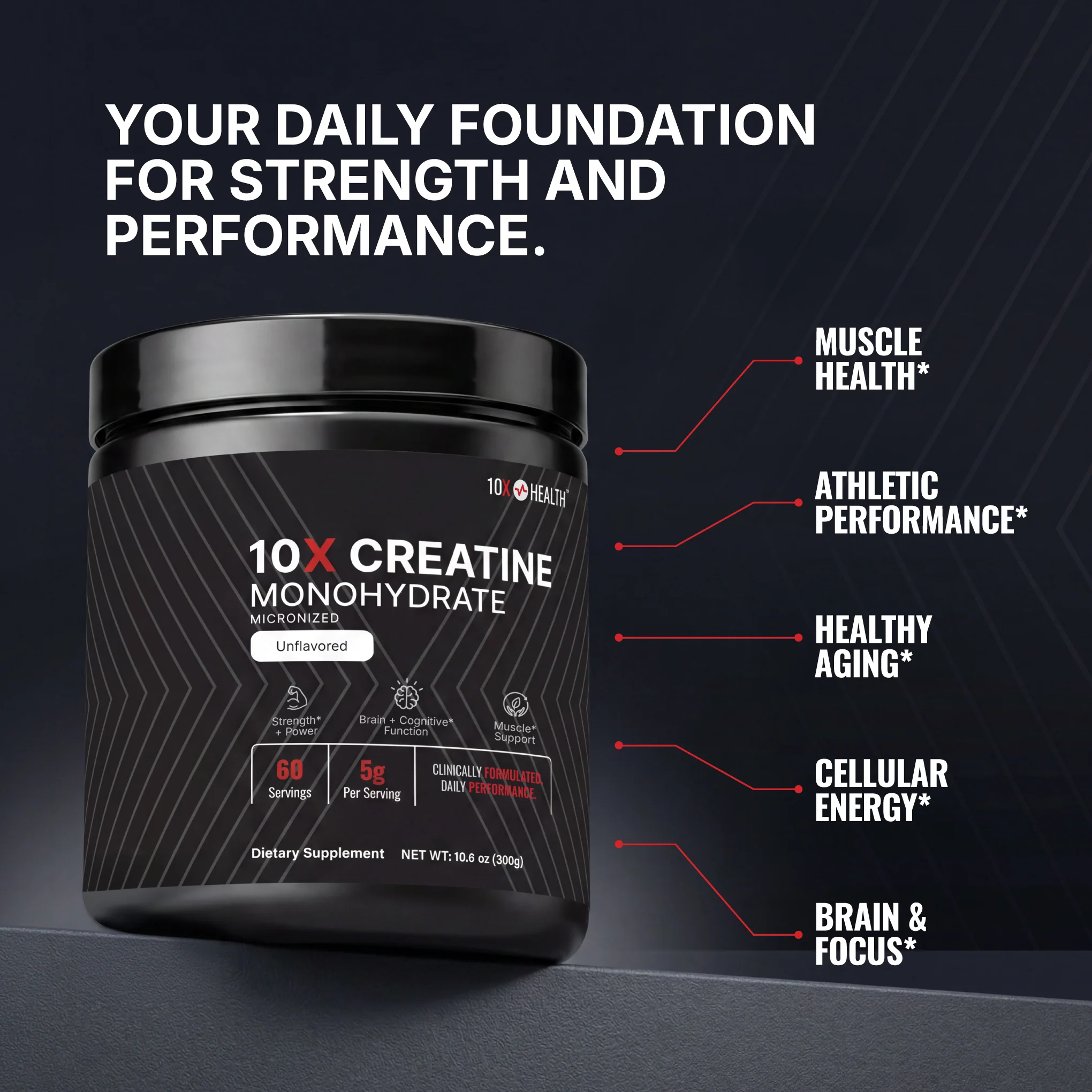 10X Creatine Monohydrate - Image 2