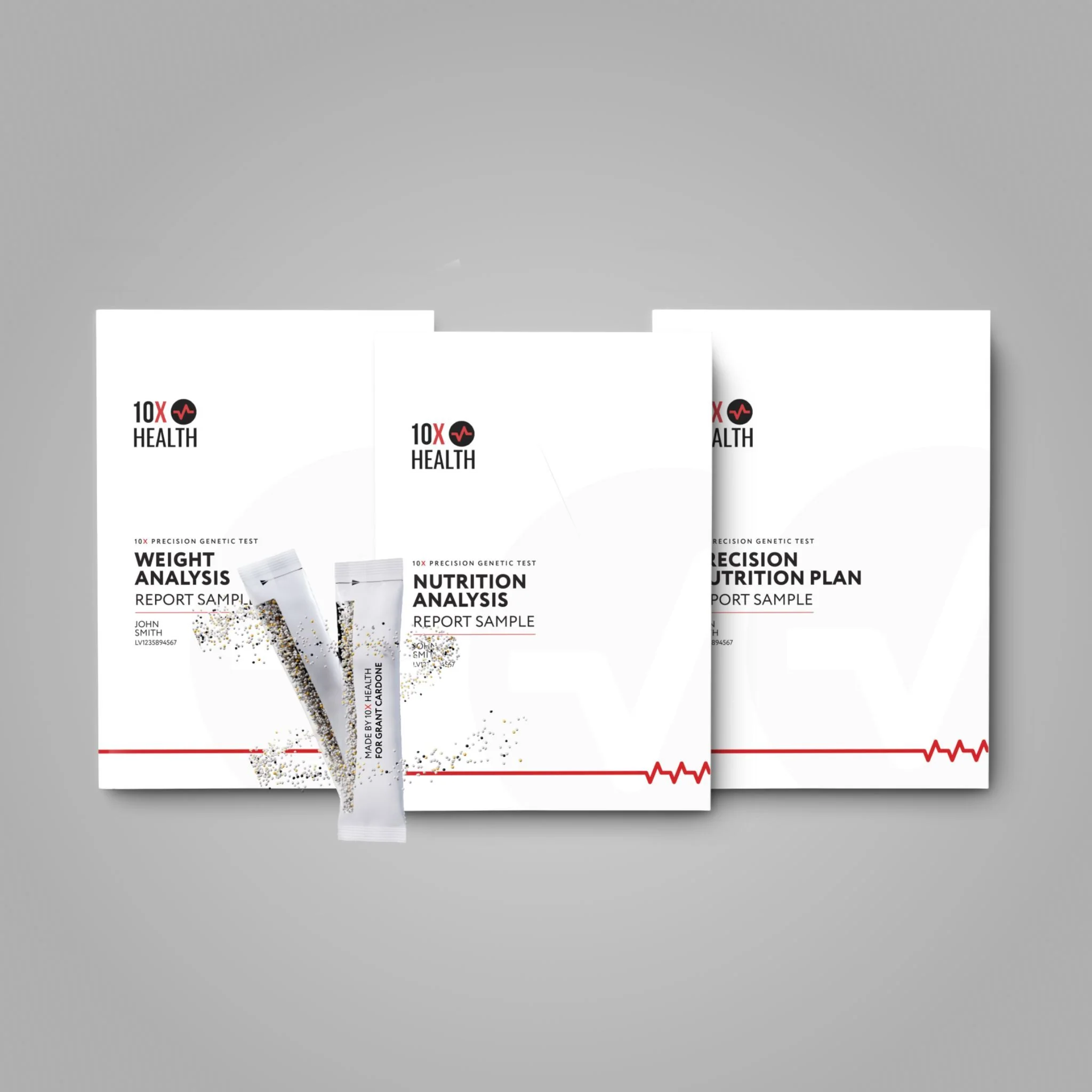10X Health Precision Genetic Test - Printed Report Books